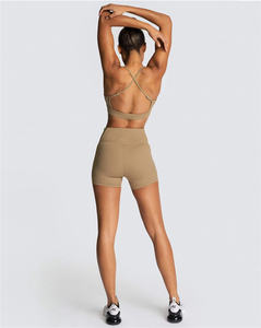 Eation 2022, ropa deportiva reciclable que absorbe el sudor para mujer, sujetador y pantalones cortos de Yoga, Ropa para Niñas, conjuntos de Yoga, trajes - Product Image 6