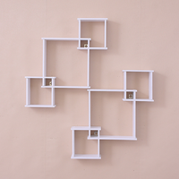 Étagère murale créative pour la maison, simple et moderne, pour chambre à coucher, bureau, salon, étagère murale décorative