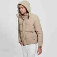 Nouvelle conception de vestes matelassées pour hommes en nylon et polyester, vêtements d'hiver pour l'extérieur, manches longues, prix de gros, vestes matelassées grandes tailles
