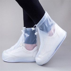 Couvre-chaussures unisexes réutilisables imperméables avec semelle antidérapante pour hommes et femmes, protègent les chaussures de la pluie et de la boue - Product Image 6
