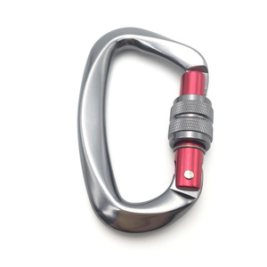 Gancho de escalada en roca, mosquetón de aluminio de aviación, <span class=keywords><strong>25</strong></span> <span class=keywords><strong>KN</strong></span> 7075 - Product Image 1