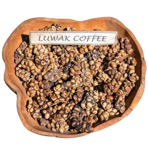 กาแฟกาแฟป่า Kopi luwak กาแฟสีเขียวอินโดนีเซียซื้อกาแฟชะมดพรีเมี่ยมขายส่ง