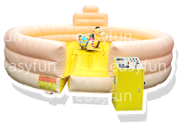 Machine de jeu de combat de taureau à vitesse réglable, compatible OEM/ODM, avec certifications FCC et CE, pour les jeux de team building et de fête