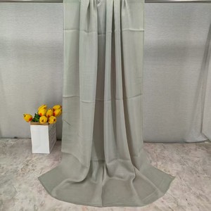 新款奢华轻质柔软儿童少女莫代尔头巾素色实心编织莫代尔头巾围巾小尺寸 - Product Image 5