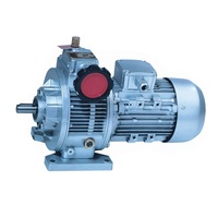 Réducteur de puissance à engrenages cycloïdaux horizontaux haute efficacité BAFFERO Série X - 20 CV, rapport 9:1, entraîné par moteur électrique