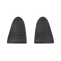 Aolion Paire de boutons d'extension antidérapants L2 R2 pour manette (matériau ABS noir de haute qualité) pour accessoires de jeu