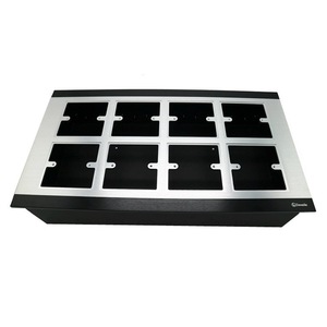 แผงแพทช์อลูมิเนียม 483x86x70 มม. 8 พอร์ต แจ็ค Rj45 เครือข่าย Q800 - Product Image 3