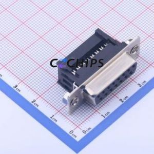 X0715FT7B3 D-Sub/VGA Connector Connector ( Connector Type: Standard D-Sub )( Gender: Female )( Total Number of PINs: 15P ) - Product Image 1