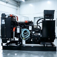 Groupe électrogène diesel à châssis ouvert Weichai de qualité supérieure, 30-200 kW, triphasé, source d'alimentation industrielle