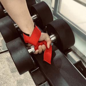 Padded Figure Straps Deadlift Weight Lifting Wrist Straps Power Lifters Workout <b>Pull</b>-<b>ups</b> Horizontal <b>Bar</b> Gym Fitness - Product Image 1