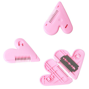 Heart Shaped Bangs Trimmer With Adjustable Length Plastic Hair Comb For Children - Product Image 4