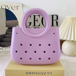 Summer EVA Holes <b>Bags</b> Series Multi Functional Handbags Waterproof <b>Beach</b> <b>Bags</b> for Girls - Product Image 5