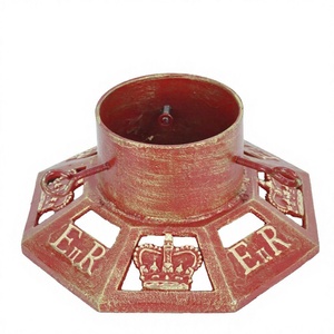 Christmas <b>Tree</b> <b>Stand</b> Antique ER Festival Party Supplies Christmas Decorative Easy Portable & Height Metal Cast Iron <b>Tree</b> <b>Stand</b> - Product Image 1