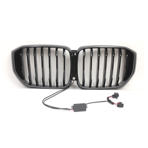 Griglia Anteriore Nera Lucida Kit Griglia Paraurti Anteriore con Luce per BMW X5 G05 LCI G18 23-25 51135A67CC8 51135A67CC6 - Product Image 3