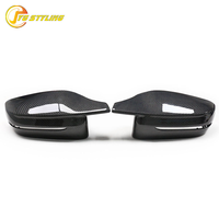Rétroviseurs latéraux en fibre de carbone brillants et forgés pour BMW G20 G30 G42, style M3 G20 G30, amélioration au look G80, accessoires extérieurs pour voitures