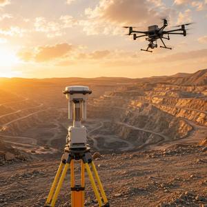 โมดูลรับสัญญาณ GNSS RTK สำหรับโดรน ชุดเสาอากาศระบุตำแหน่ง UAV อุปกรณ์เสริมสำหรับการสำรวจและทำแผนที่ - Product Image 2