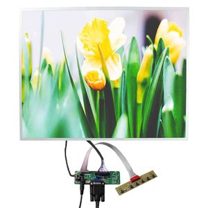 Layar LCD Vsdisplay untuk Pameran, Layar Panel Datar LCD LQ190E1LW61 1280X1024 LCD 19 Inci dengan Papan Driver - Product Image 1
