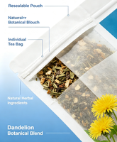 Tisane aux herbes naturelles pour la santé de la prostate des hommes, marque privée, mélange d'herbes pour le soin de la prostate, en sachet, soutient la fonction prostatique