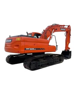 Machines d'excavatrice de DOOSAN Dh225 pour la mini pelleteuse utilisée pelle sur chenilles pelleteuse mini niveleuse à vendre - Product Image 1