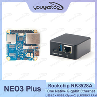 NanoPi NEO3 Plus Rockchip RK3528A Gigabit Ethernet LPDDR4X RAM USB 3.0/2.0 (Type-C) Carte de développement Linux pour l'éducation