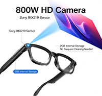 Lunettes Intelligentes TR90 avec Caméra 8MP, Stabilisation EIS Anti-Tremblement, Enregistrement Vidéo 1080P, 7H Musique, Contrôle Tactile Type-C, OEM ODM, Lunettes Connectées M08