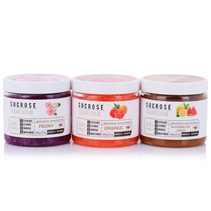 Bán buôn thiết kế mới 640g sáng Đường Cơ thể tẩy tế bào chết kem OEM chanh và dưa hấu Gel Exfoliator - Product Image 1