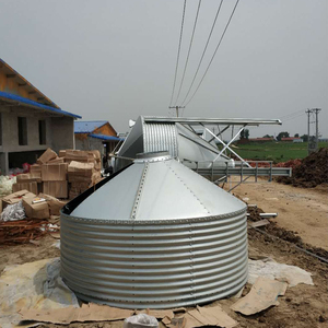 Durable Galvanized Feed Central Feeding Silo For 10000 Sows Pig <b>Farm</b> - Product Image 5
