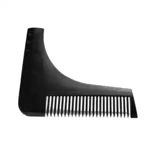Uomini Gentleman viso capelli barba Shaper guida modello pettini accessori per lo Styling Trim Shaping Tool linee simmetria