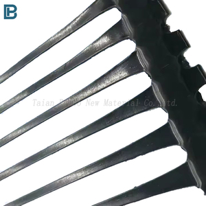 Một trục hai trục hai chiều <span class=keywords><strong>geogrid</strong></span> làm HDPE Polyester <span class=keywords><strong>PP</strong></span> vật liệu nhựa làm đất xây dựng gia cố ứng dụng Binbo - Product Image 2