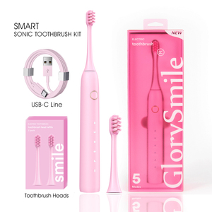 Glorysmile-<span class=keywords><strong>Brosse</strong></span> à dents à poils souples, texture mate, 4 modes, <span class=keywords><strong>vibration</strong></span> <span class=keywords><strong>sonique</strong></span>, moins d'engourdissement pour une utilisation confortable - Product Image 5