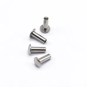 Custom Factory Direct Lowest Price Wholesale 304 Stainless Steel Round Head Semi-Tubular Rivets