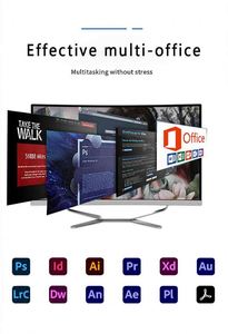 All'ingrosso a basso prezzo 16 GB RAM 1TB i7 i9 RTX 3090 curvo schermo tutto In uno per gioco PC configurazione completa - Product Image 3