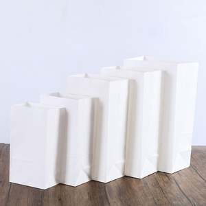 Factory-made Kraft Paper Packaging <b>Bags</b> for Food Delivery, Coated Paper <b>Bags</b>, Waterproof and Oil-resistant, Nuts and Grains - Product Image 5