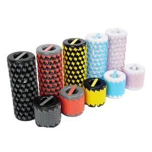 TPE Foam Roller Collapsible & Lightweight Roller for Physical Therapy, Exercise, Deep Tissue Muscle Massage Black