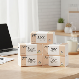 C & S carta velina per il viso confezione da 8 | Fazzoletti da tasca morbidi a 3 strati | Uso domestico e ufficio | Commercio all'ingrosso di OEM - Product Image 3