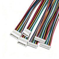 Connecteurs de câbles isolés mâles et femelles à pas de 1,25 mm, 2-6 broches, 10 pièces/sac
