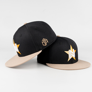 Gorra TCAP Negra con Bordado 3D Personalizado - Product Image 1