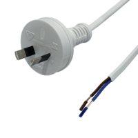 Cable de Alimentación Estándar Australiano de 3 Pines H05VV-F 3G0.75mm2, Cable de Repuesto para Monitor de Computadora, TV, Impresora, Electrodomésticos, OEM
