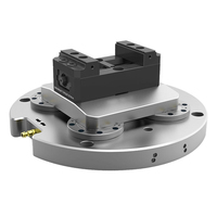 Plaque de base pneumatique ronde à point zéro, composant de base pratique pour les fixations CNC, les guides linéaires et les centres d'usinage à vis à billes