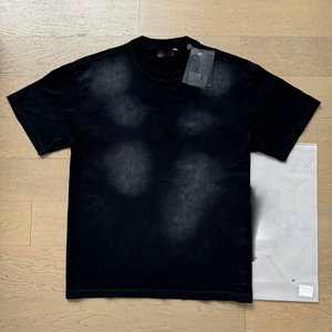 Camiseta Oversize de Manga Corta para Hombre y Mujer, Marca de Moda Americana NFC, con Efecto Lavado y Letras Vintage, Ajuste Holgado - Product Image 5