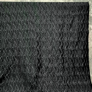 Rock-khuôn mẫu nước gợn kết cấu 3D cứu trợ Jacquard vải thoáng khí 100% Polyester Mùa Thu/Mùa Đông Áo khoác ngoài váy túi - Product Image 6