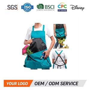 Grembiule da Giardinaggio Senza Maniche per Uomo e <span class=keywords><strong>Donna</strong></span>, Resistente all'Acqua, in Cotone e Poliestere, Ecologico, Durevole, Leggero, con Sgancio Rapido - Product Image 1
