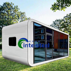 लक्जरी 20 फीट/40 फीट विस्तार कंटेनर मॉड्यूलर प्रीफैब छोटे घरों में छोटे सेब केबिन होटल कैस प्रीफैब - Product Image 3