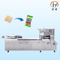 Machine d'emballage de bonbons au lait à commande servo avancée avec enveloppeuse haute performance