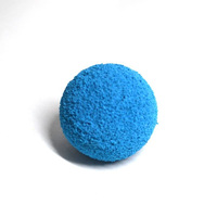 Disponible en trois options de dureté (dure, moyenne, ou très souple) : boule de nettoyage miniature en éponge de caoutchouc naturel pour condenseur
