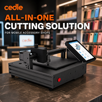 Machine de découpe de films de protection d'écran pour smartphones, machine à décoller les films de lamination mobiles, découpeuse pour atelier de réparation de téléphones