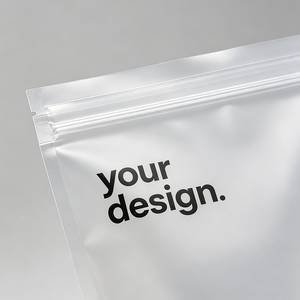 Bolsa de Plástico Transparente con Cierre Hermético Personalizada, Bolsa de Embalaje Reutilizable para Alimentos - Product Image 5