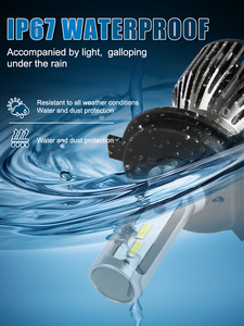 หลอดไฟหน้า LED G4 300w 4 ท่อทองแดง CSP 9054 กำลังสูง H4 H1 H11 H7 9005 9006 Canbus หลอดไฟรถยนต์สำหรับรถยนต์และรถบรรทุก - Product Image 3