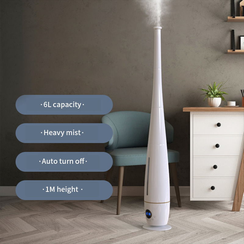 Smart Air Purifier Humidifier Creative Home Decor Mist Humidifier Anti-dry Burn Large Capacity Living Room Office Humidifier