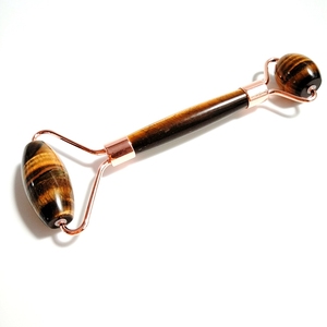 Rodillo para <strong>el</strong> cuidado Facial, masaje directo de f&aacute;brica, Natural, amarillo, Ojo de <strong>Tigre</strong>, hecho a mano - Product Image 5